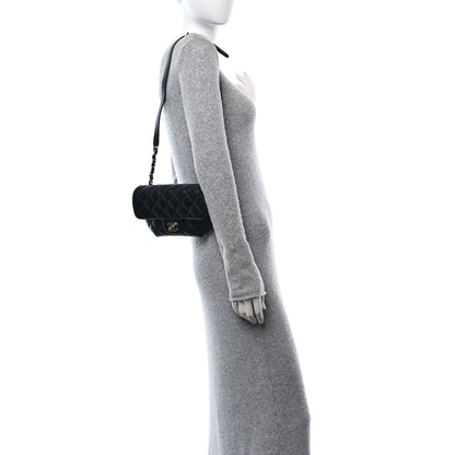 Chanel Calfskin Quilted CC Uniform Flap Belt Bag Black 2 of 11