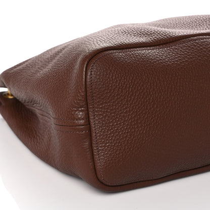 Prada Vitello Daino Tote Palissandro 7 of 8