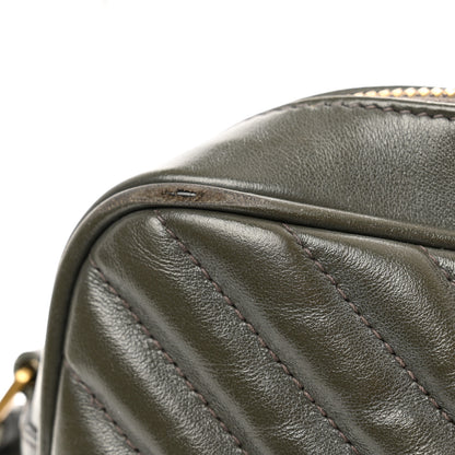 Saint Laurent Calfskin Matelasse Monogram Lou Camera Bag Pebble 12 of 12