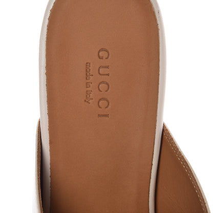 Gucci Malaga Kid Womens Princetown Slippers 37 Mystic White 7 of 9