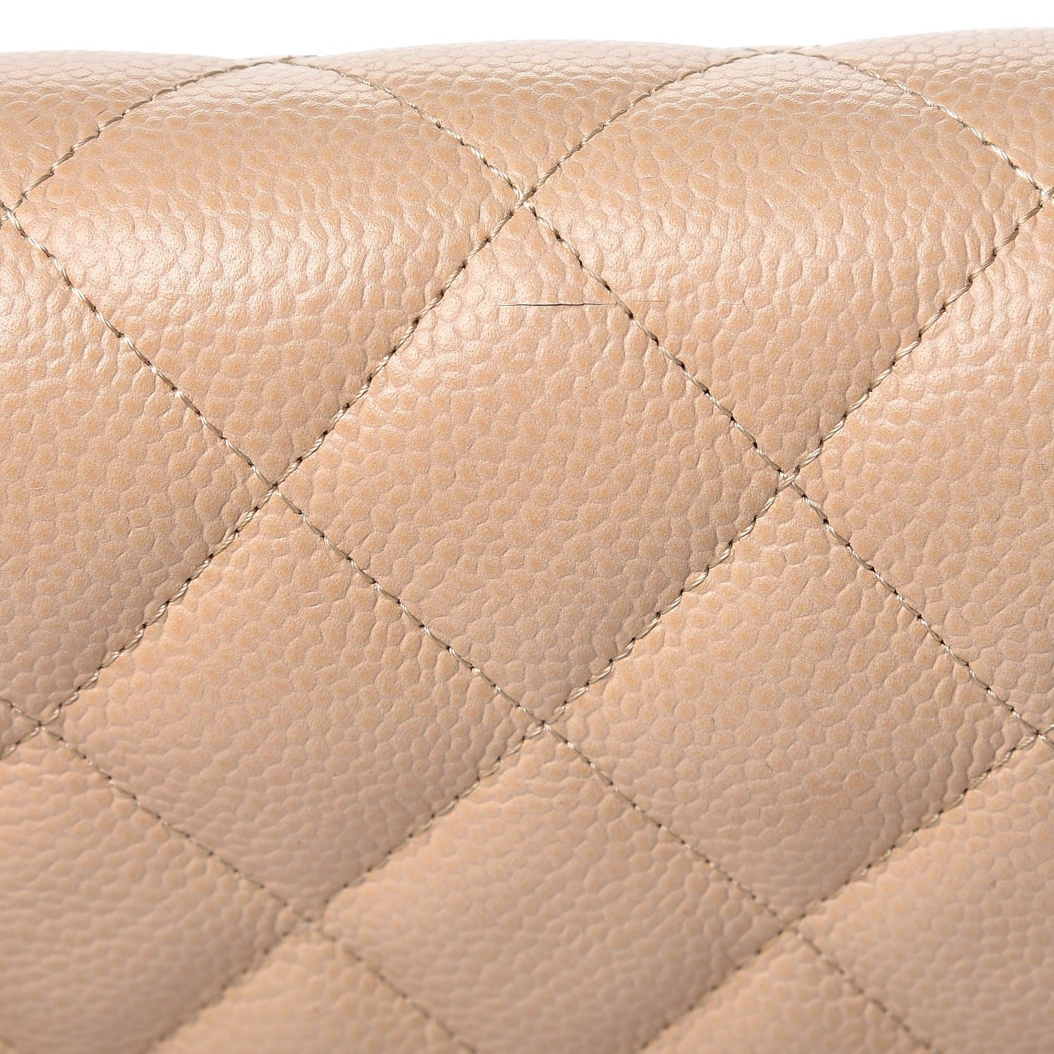 Chanel Caviar Quilted Jumbo Double Flap Beige Clair 12 of 14