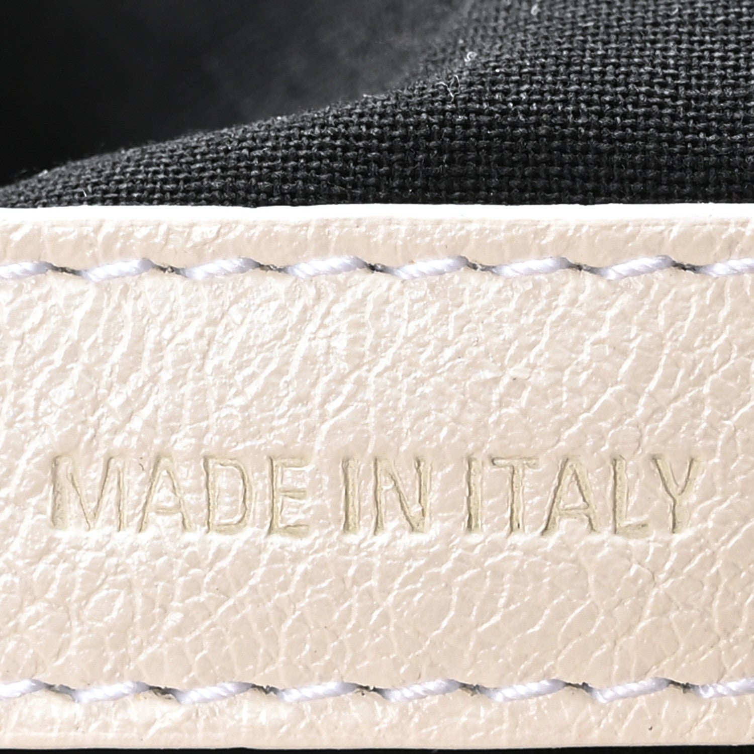 Balenciaga Agneau Arena Small Le Cagole Bucket Bag Optic White 7 of 11