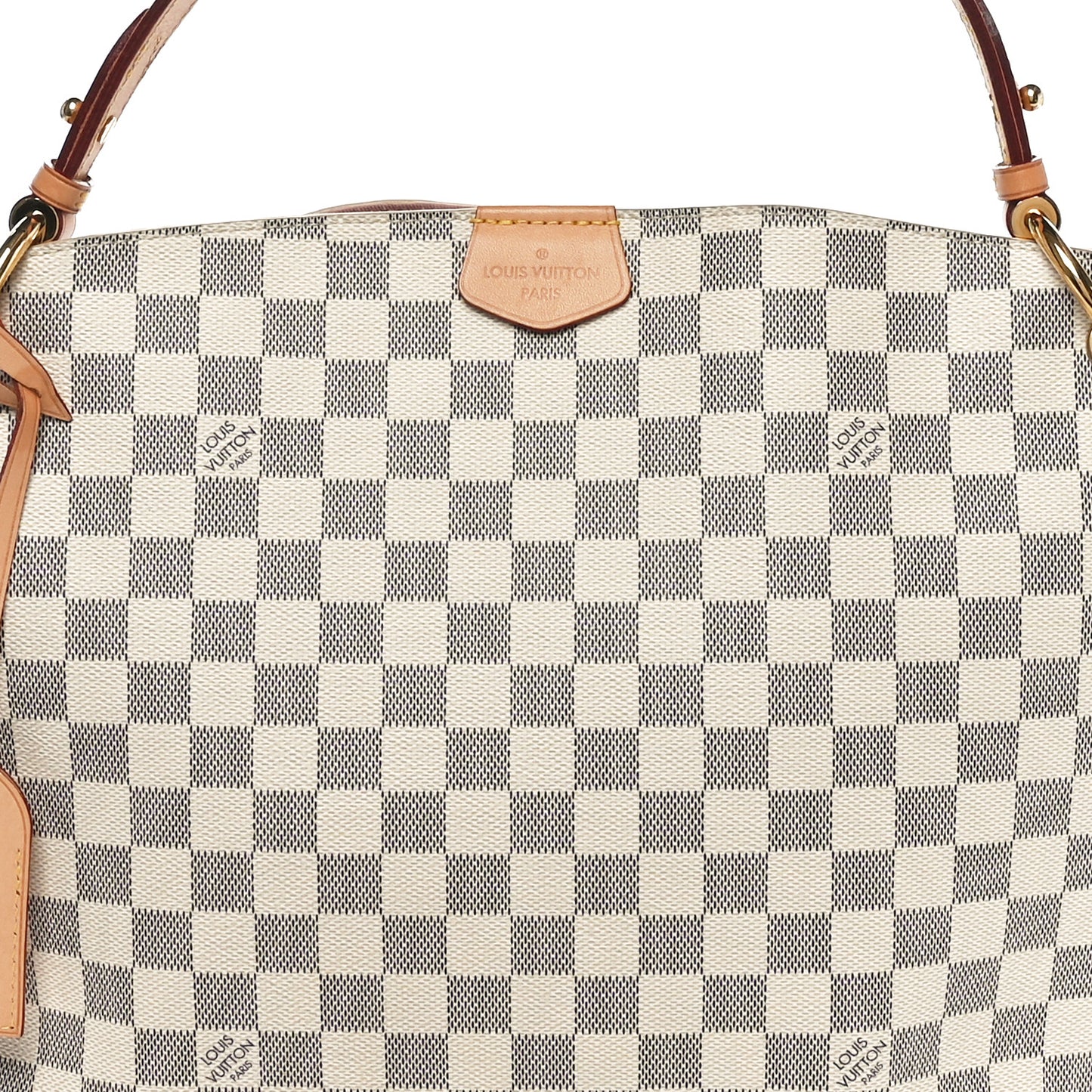 Damier Azur Graceful PM Rose Ballerine