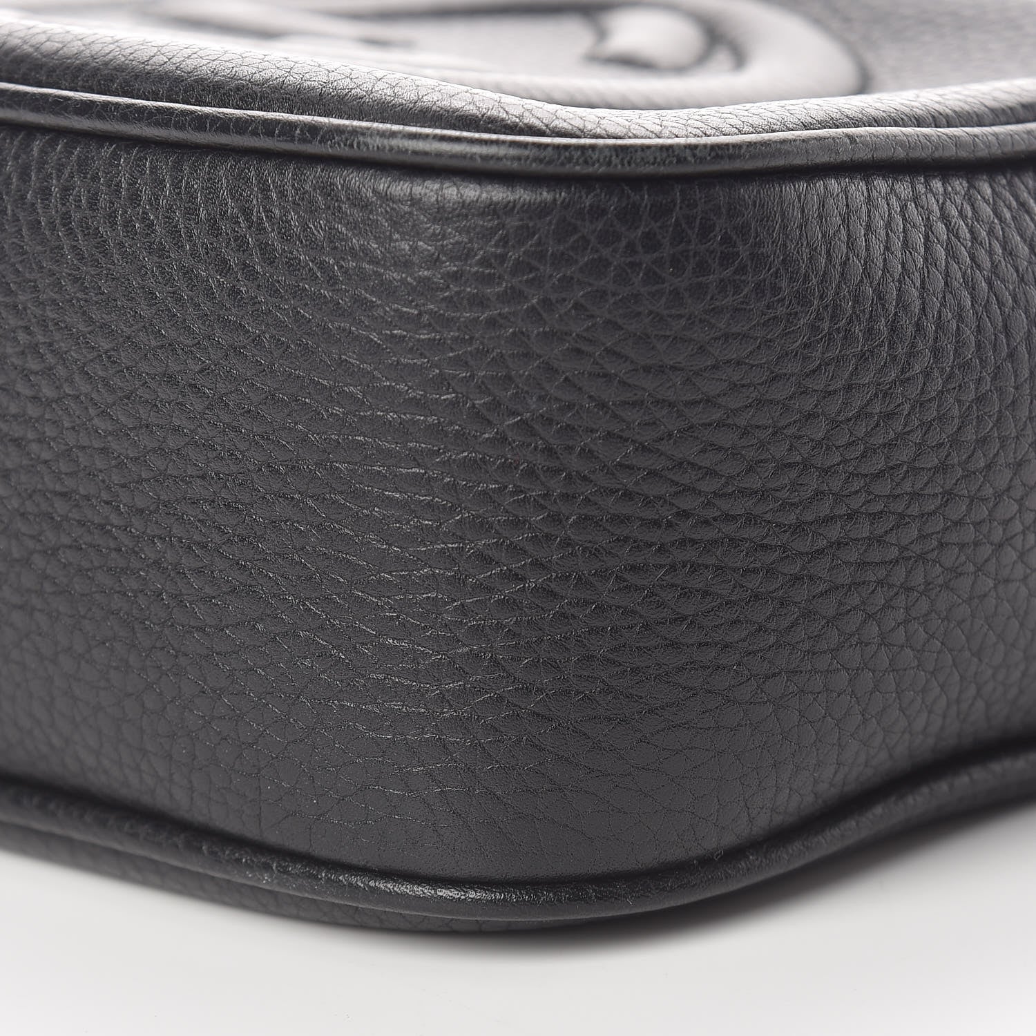 Gucci Pebbled Calfskin Small Soho Disco Bag Black 10 of 16