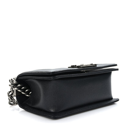 Chanel Caviar Quilted Small Boy Flap Black 6 of 10