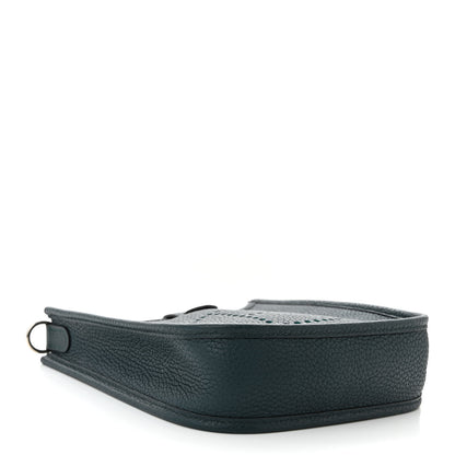 Hermes Taurillon Clemence Amazone Evelyne TPM Vert Cypress 4 of 11