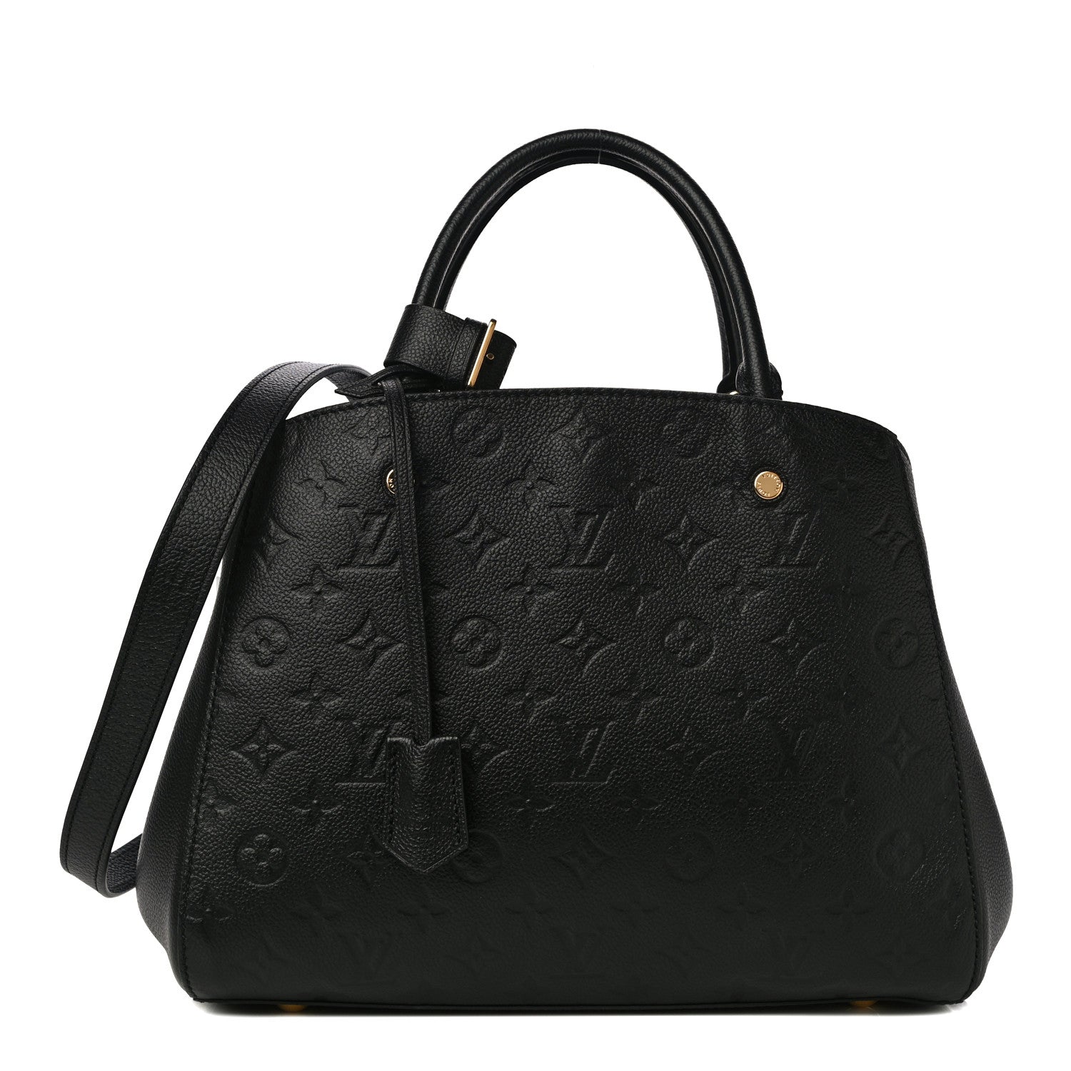 Louis Vuitton Empreinte Montaigne MM Black 1 of 9