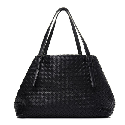 Bottega Veneta Nappa Intrecciato Medium Cesta Tote Black 1 of 18
