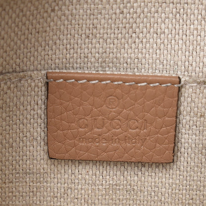 Gucci Pebbled Calfskin Small Soho Disco Bag Camelia 6 of 10