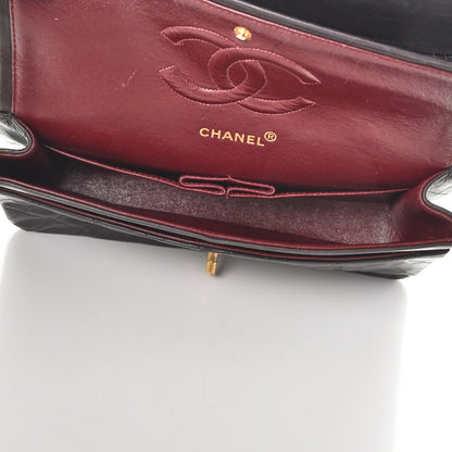 Chanel Lambskin Quilted Medium Double Flap Black 6 of 11