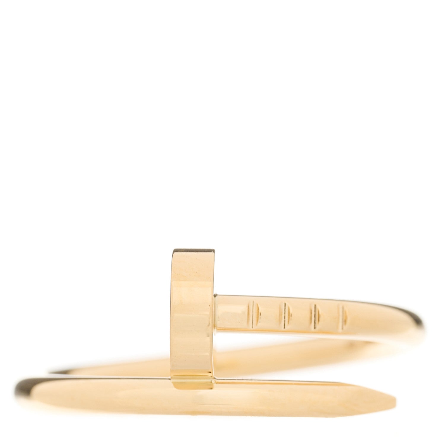 Cartier 18K Yellow Gold Small Juste Un Clou Ring 48 4.5 1 of 3