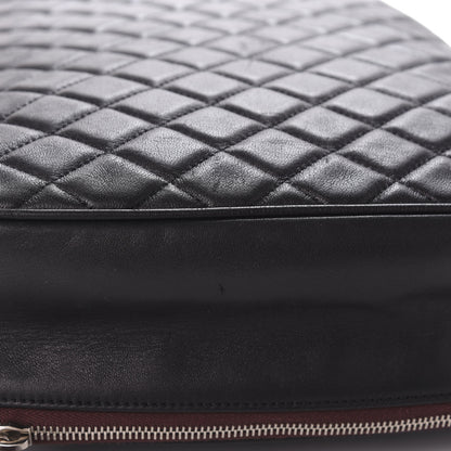 Chanel Lambskin Quilted Laptop Case Black 13 of 13