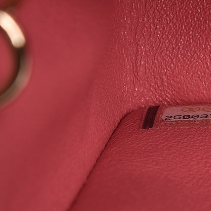 Chanel Caviar Quilted Mini Rectangular Flap Pink 7 of 8