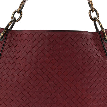 Bottega Veneta Nappa Intrecciato Small Loop Bordeaux 9 of 11