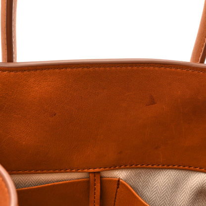 The Row Polished Saddle Calfskin Soft Margaux 12 Cuir 10 of 13