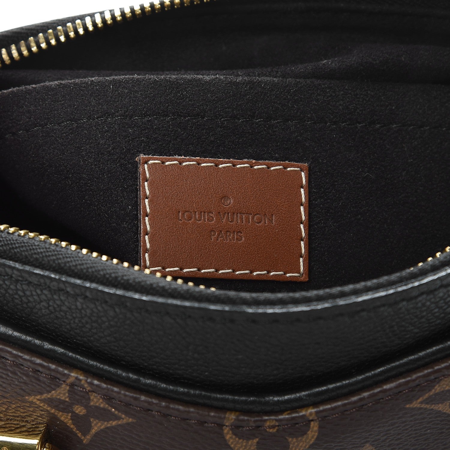 Louis Vuitton Monogram Pallas BB Black 8 of 9