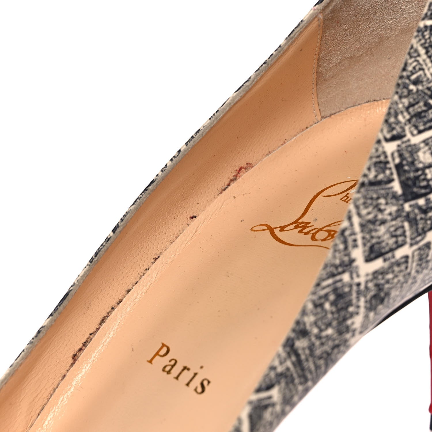 Christian Louboutin Calfskin Plan De Paris Pigalle Follies 100 Pumps 39.5 Multicolor 10 of 10