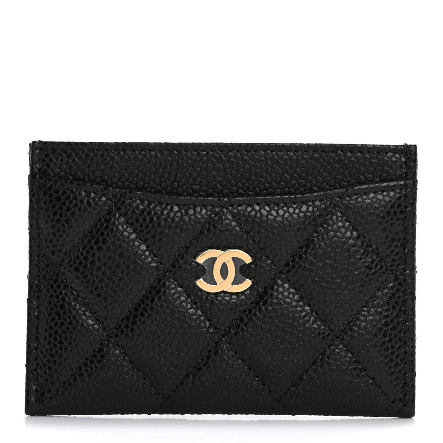 Chanel Caviar Quilted Card Holder Black 1 of 9
