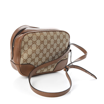 Gucci Monogram Mini Bree Messenger Bag Beige Tabacco 2 of 10