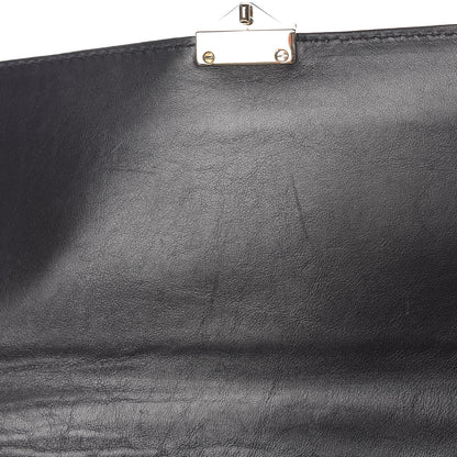 Valentino Garavani Vitello Extra Large Glam Lock Rockstud Flap Black 21 of 24