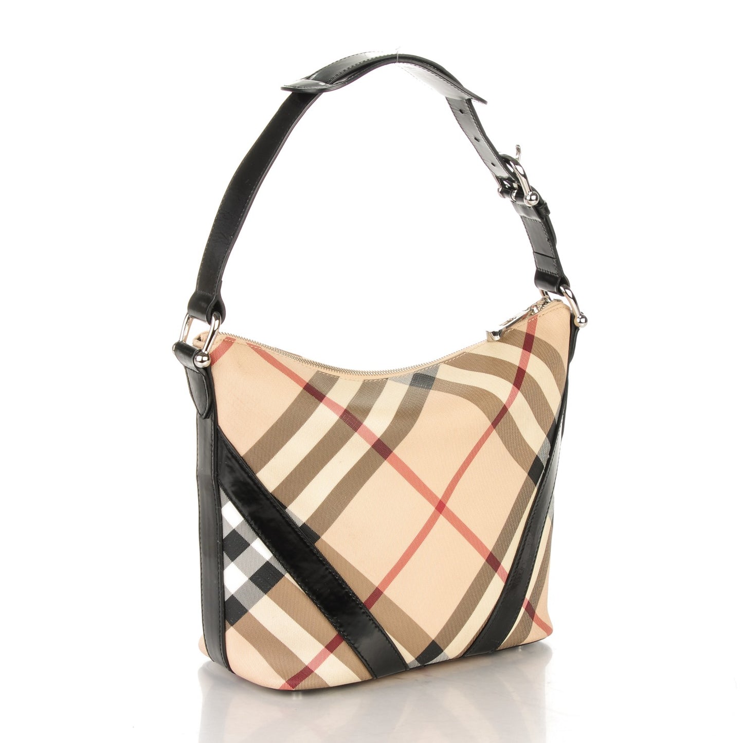 Nova Check Buckle Hobo