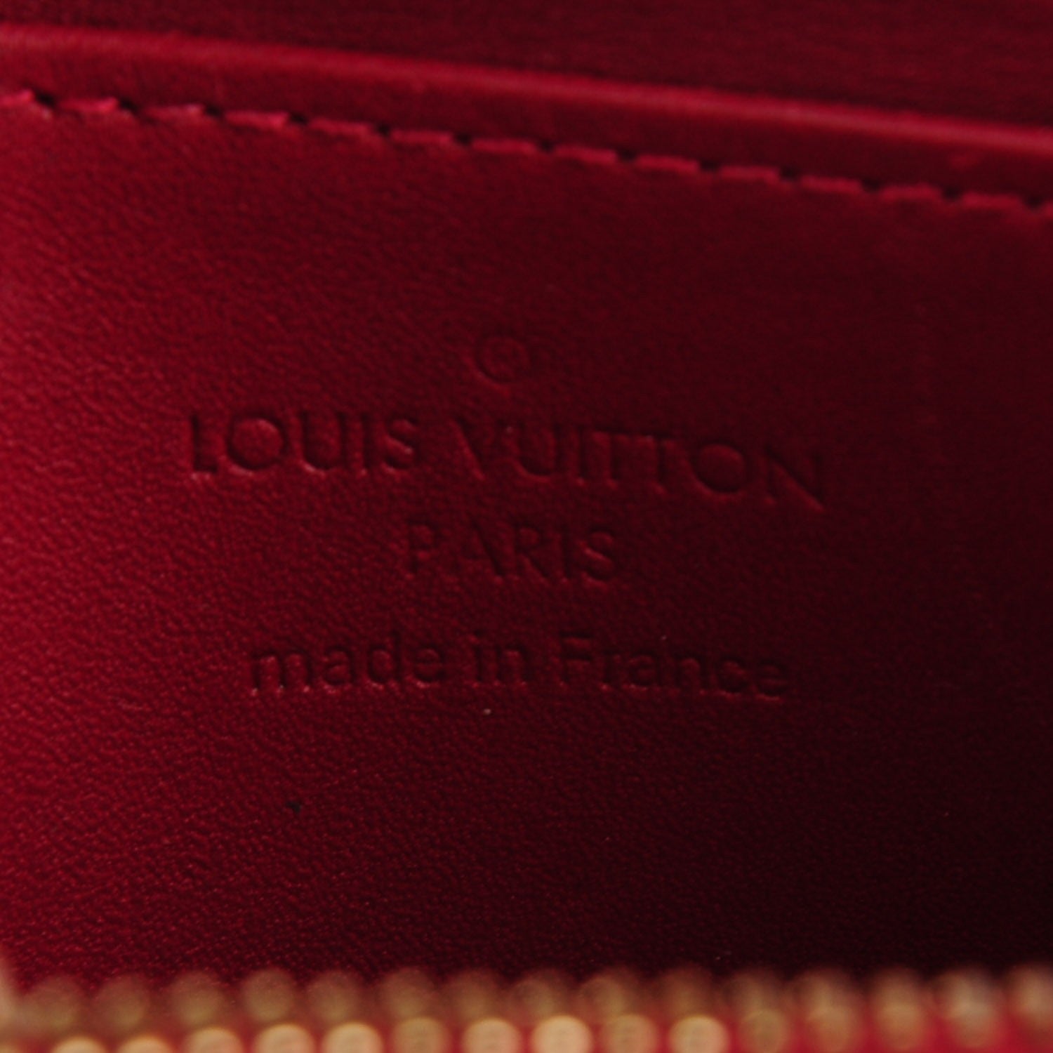 Louis Vuitton Vernis Zippy Coin Purse Wallet Pomme D'Amour 6 of 7