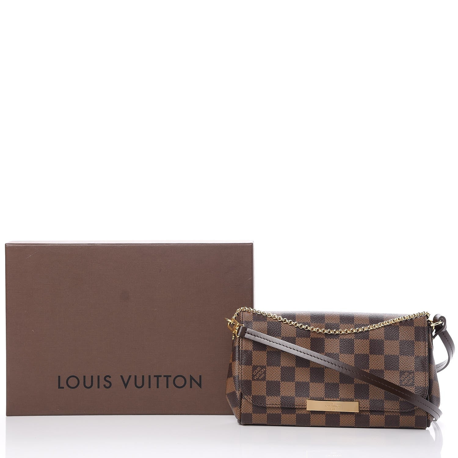 Louis Vuitton Damier Ebene Favorite PM 9 of 9