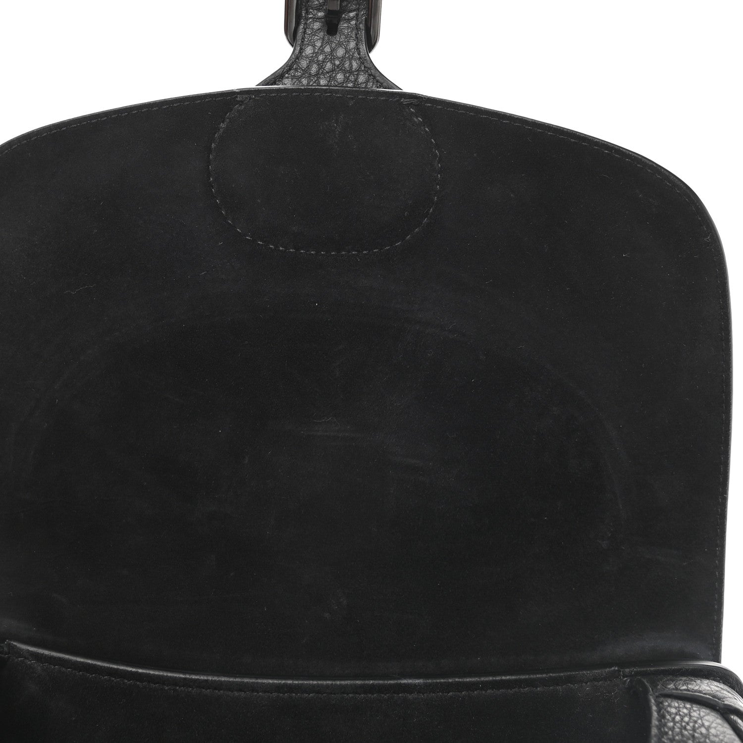 Christian Dior Grained Calfskin Medium Bobby Flap Black 9 of 9
