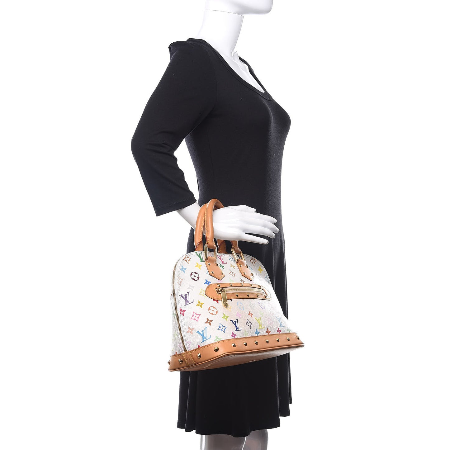 Monogram Multicolor Alma White