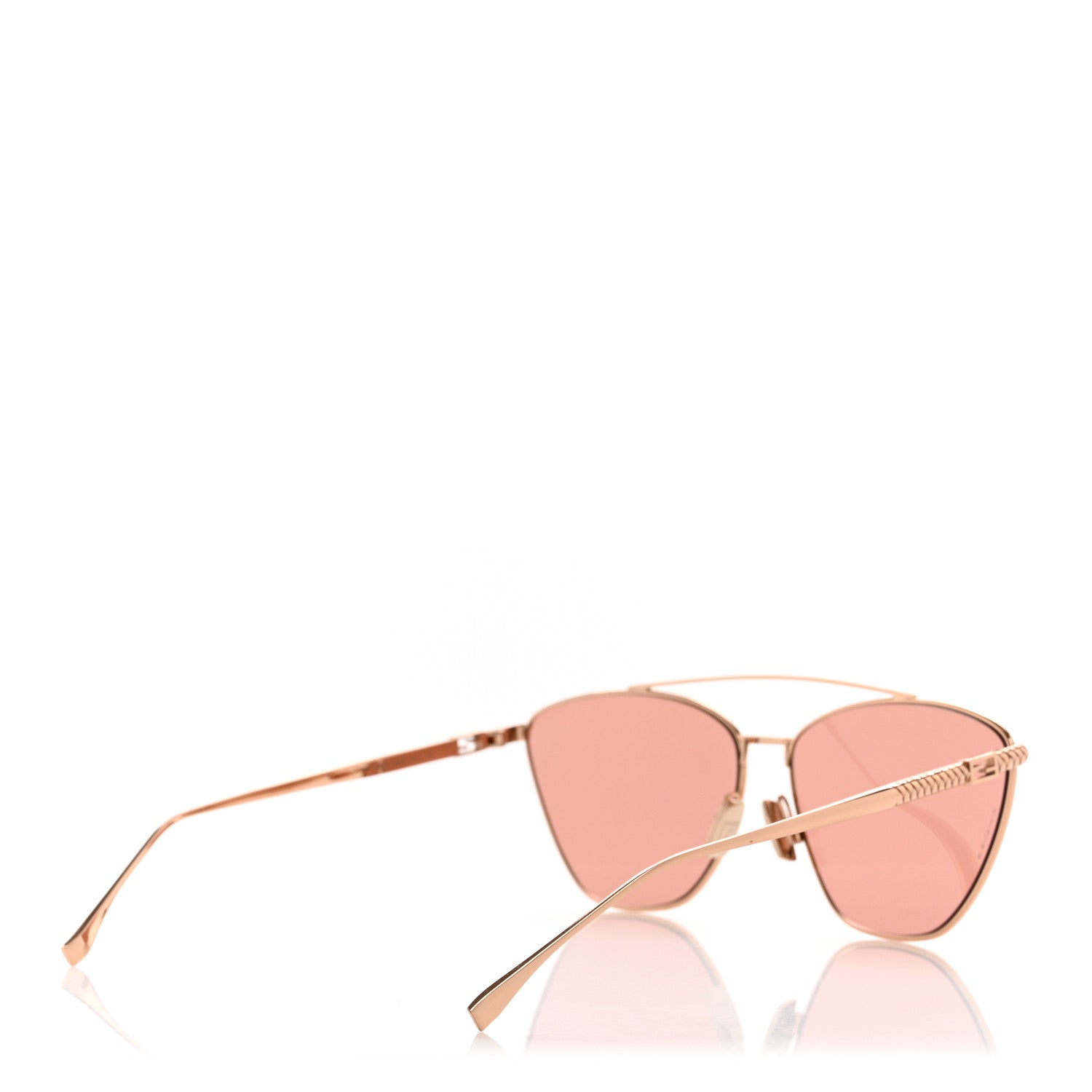 Fendi Metal Sunglasses FF 0438/S Rose Gold 4 of 7