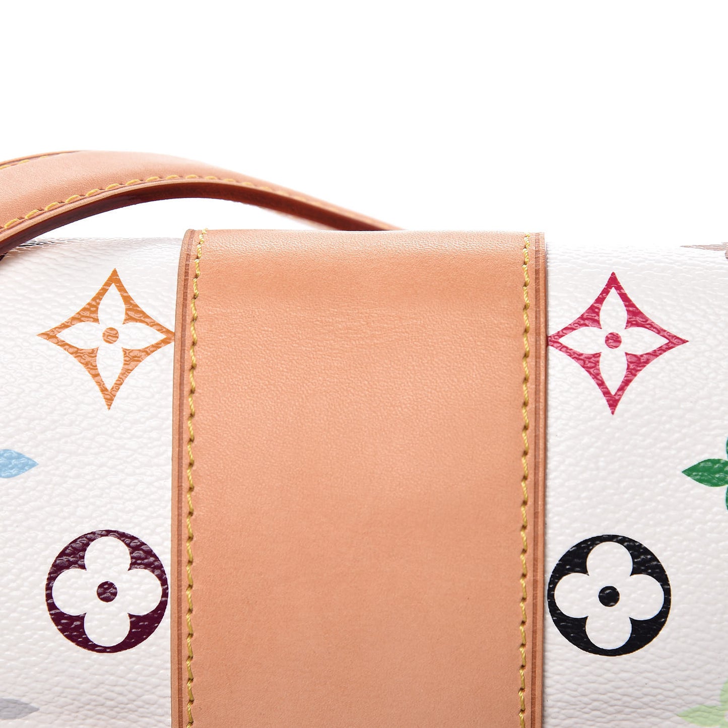 Monogram Multicolor Patti White