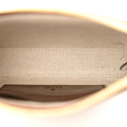 Gucci GG Supreme Monogram Azalea Calfskin Small Retro Interlocking G Wristlet Messenger Bag Beige Ebony Brown Sugar 5 of 10