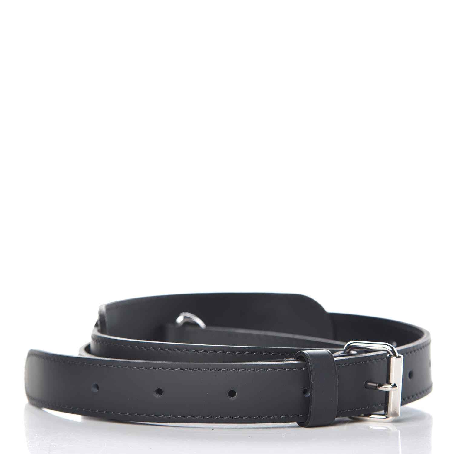 Louis Vuitton Calfskin Adjustable Keepall Bandouliere Shoulder Strap Black 2 of 4
