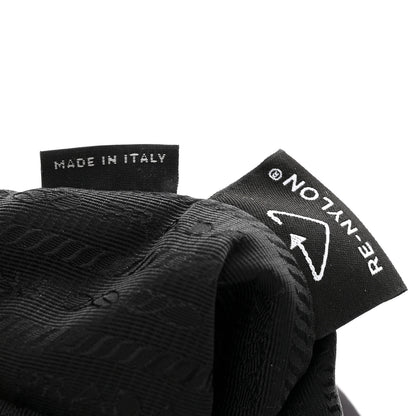 Prada Nylon Re-Edition 2005 Shoulder Bag Black 7 of 11
