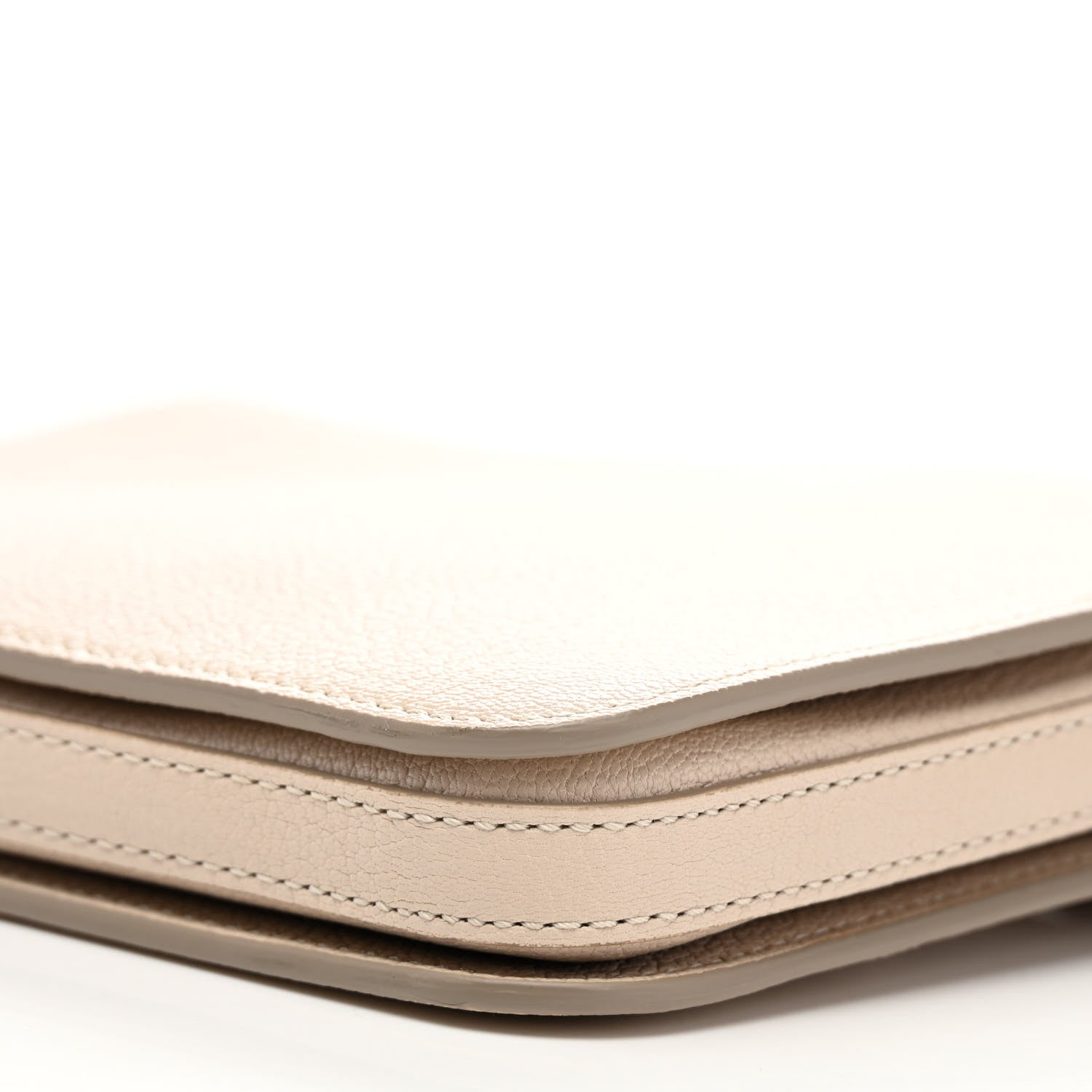 Burberry Grainy Goatskin Penhurst D-Ring Triple Zip Crossbody Bag Beige 10 of 13