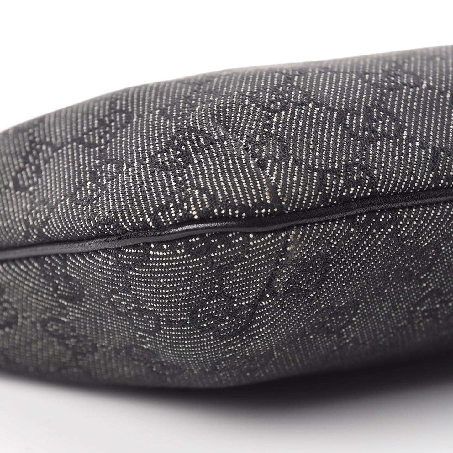 Denim Monogram Pochette Black
