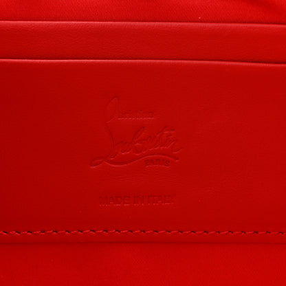 Christian Louboutin Calfskin Zebra Print Loubila Chain Clutch Dark Brown 6 of 9