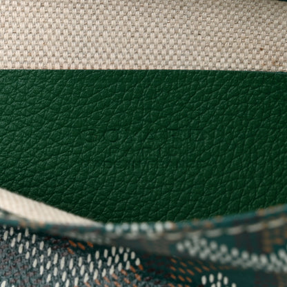 Goyard Goyardine Plumet Wallet Clutch Green 6 of 9