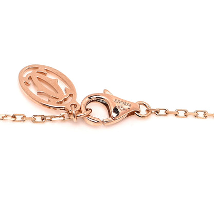 Cartier 18K Pink Gold Diamond SM D'Amour Pendant Necklace 8 of 10