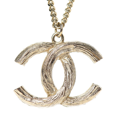 Chanel CC Camellia Necklace Gold 4 of 6