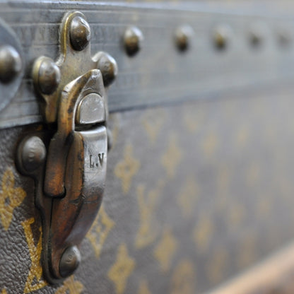 Louis Vuitton Antique Steamer Trunk 1900 s 10 of 12