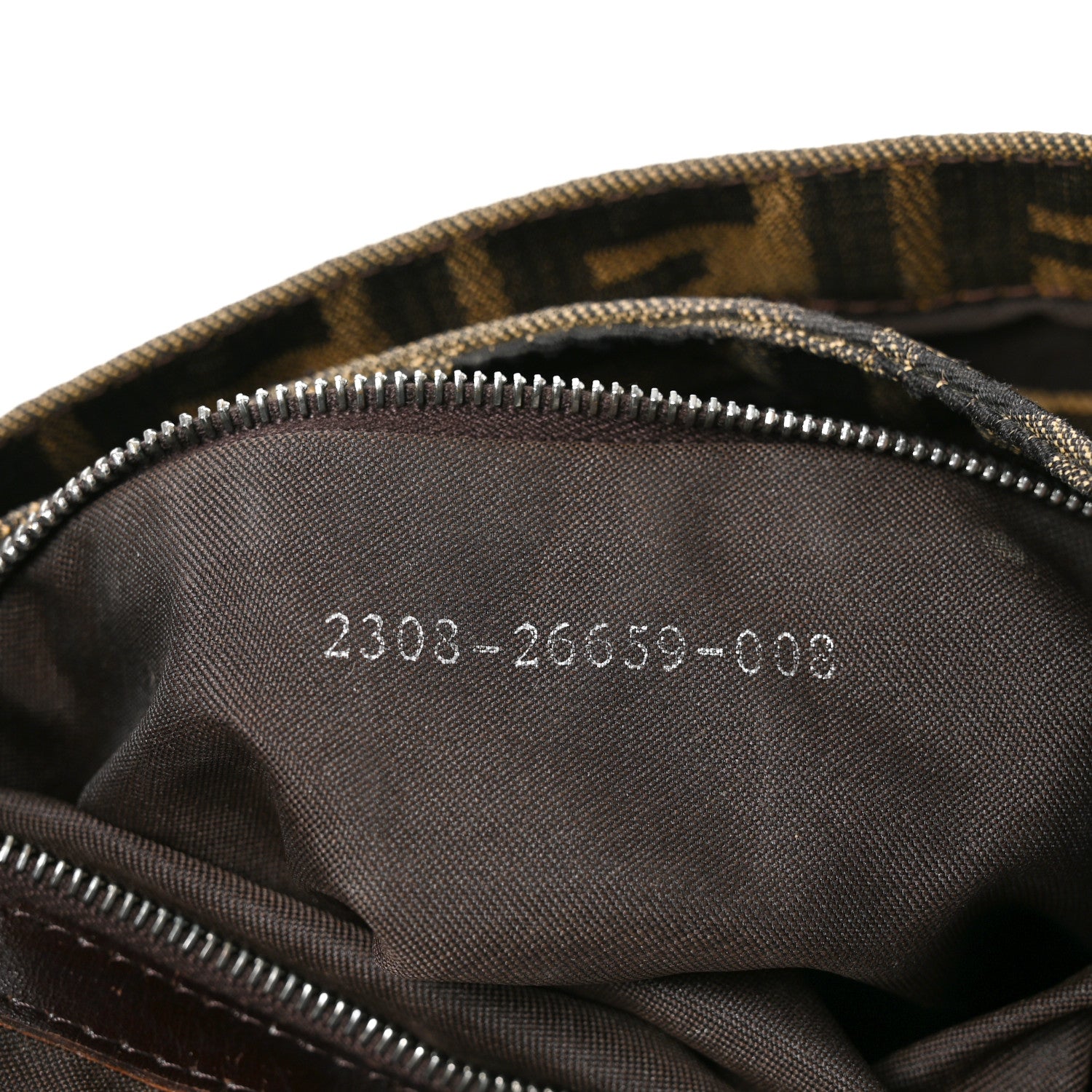 Fendi Zucca Hobo Tobacco 6 of 9