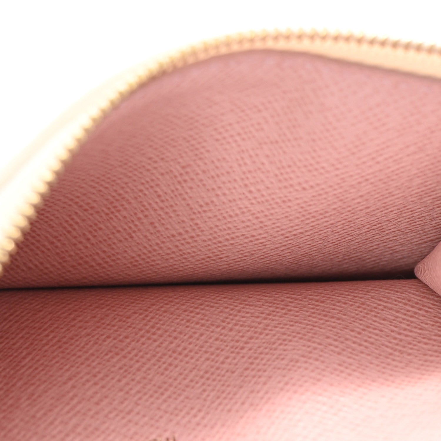 Louis Vuitton Damier Azur Zipped Romy Card Holder Rose Ballerine 5 of 7
