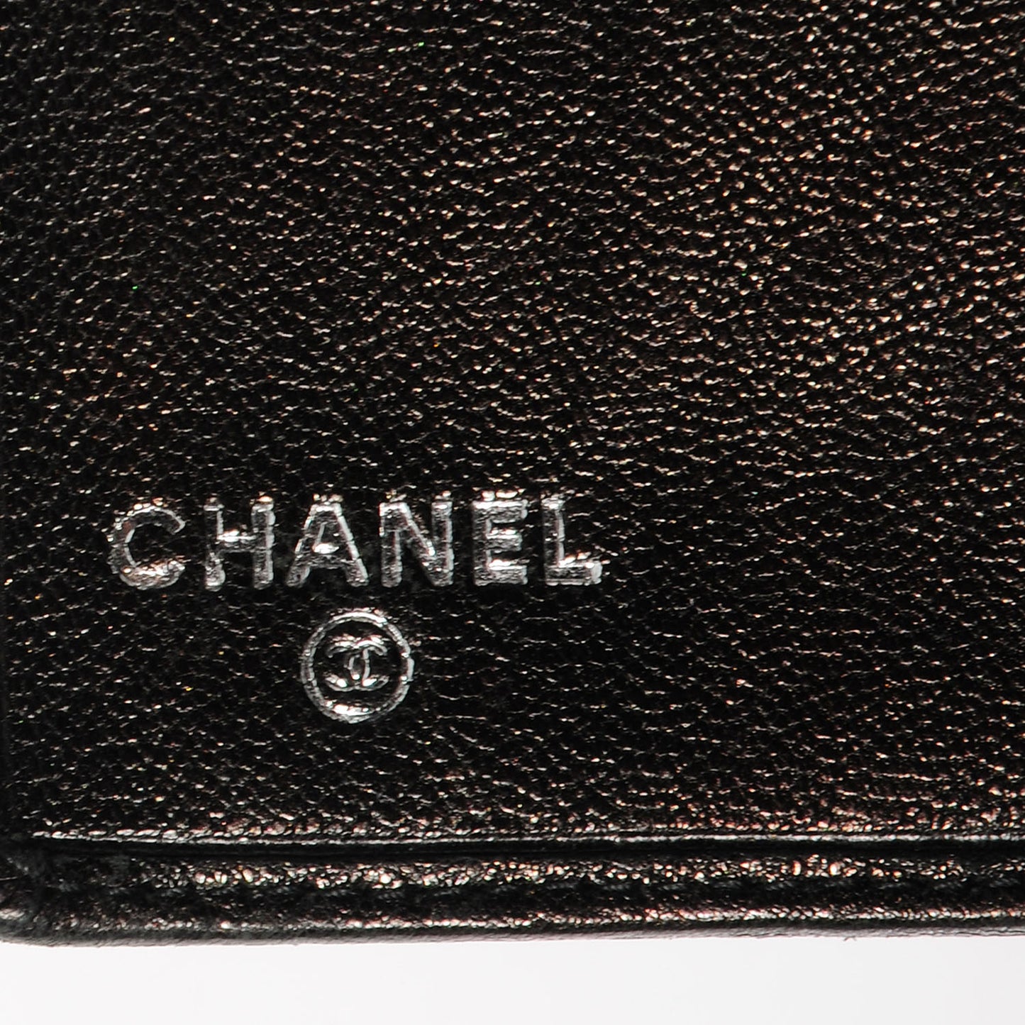 Leather CC Yen Wallet Black