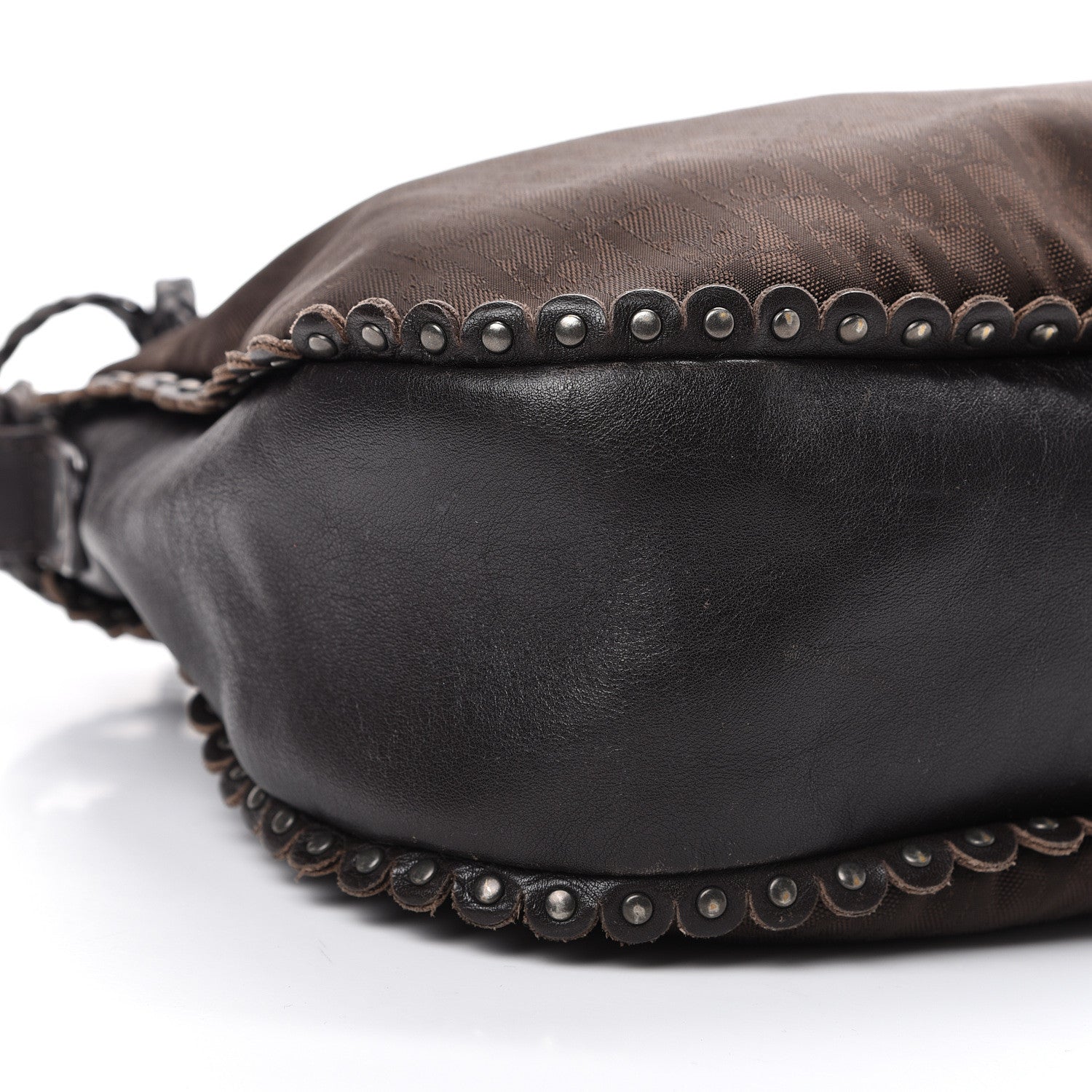 Christian Dior Monogram Hobo Shoulder Bag Brown 9 of 17