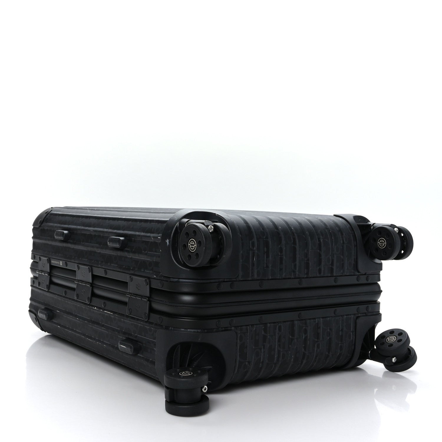 Christian Dior X RIMOWA Aluminum Gradient Cabin Luggage Black 3 of 11
