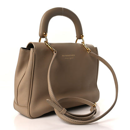 Burberry Trench Calfskin Medium DK88 Top Handle Bag Honey 2 of 7