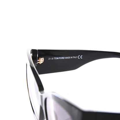 Tom Ford Acetate Anoushka Cat Eye Sunglasses TF371 Black 6 of 8