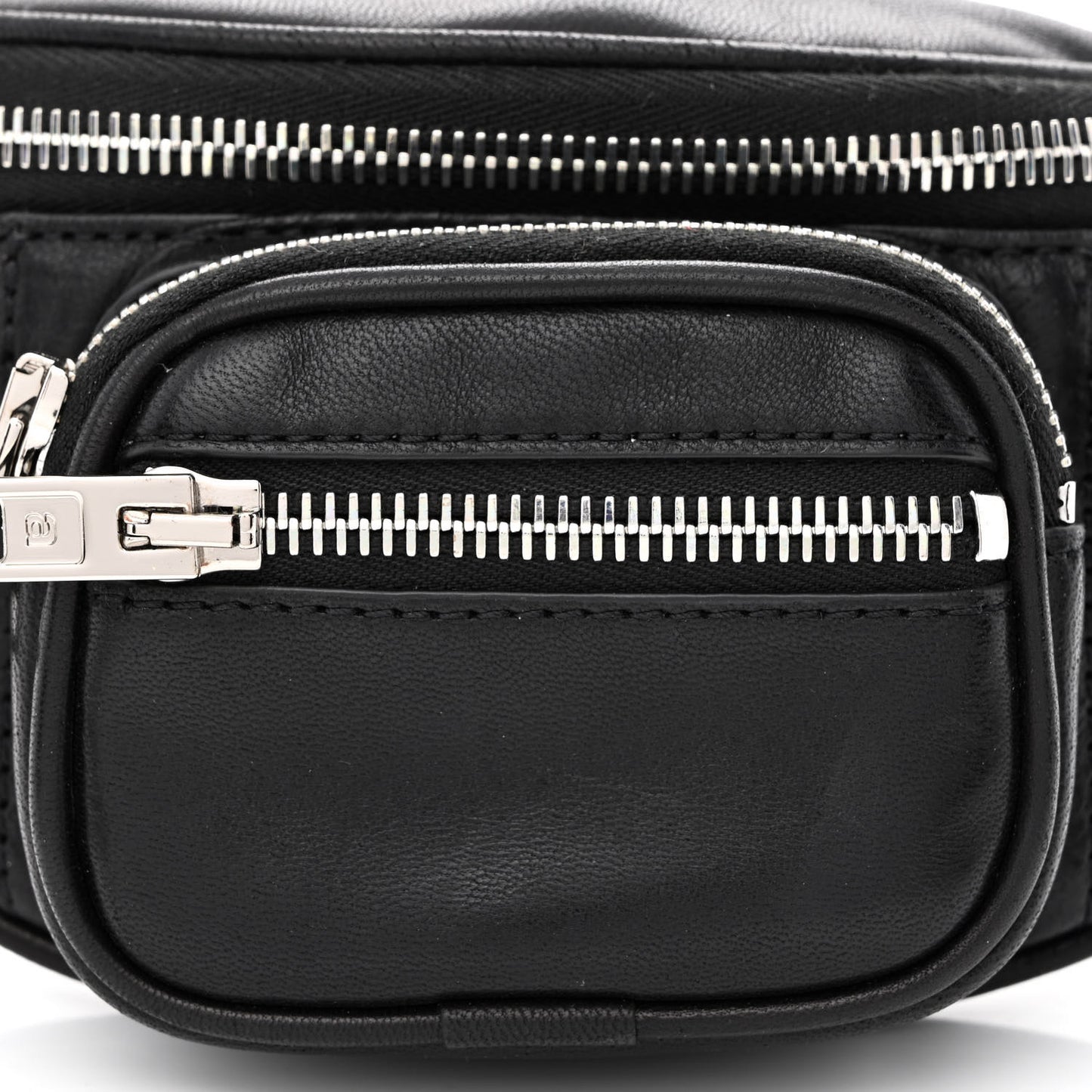 Lambskin Mini Attica Belt Bag Black