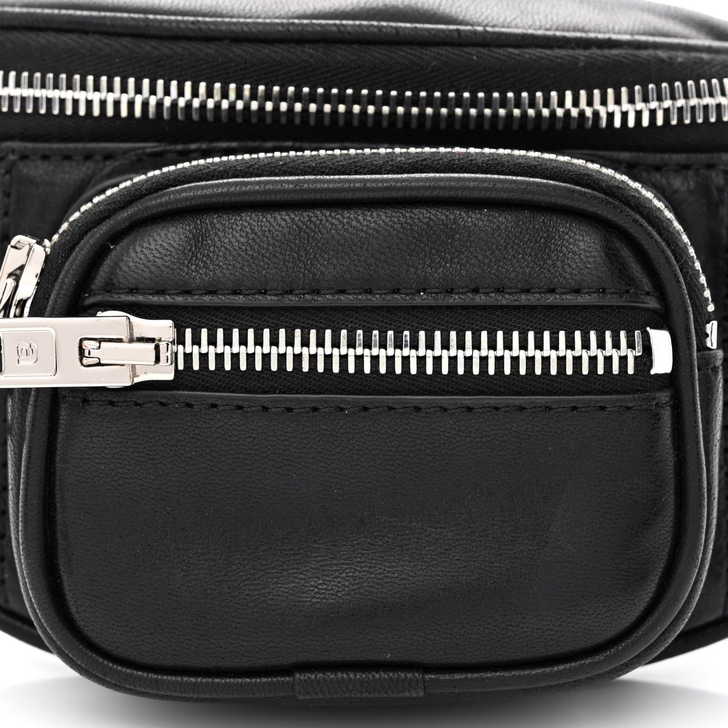 Alexander Wang Lambskin Mini Attica Belt Bag Black 9 of 12